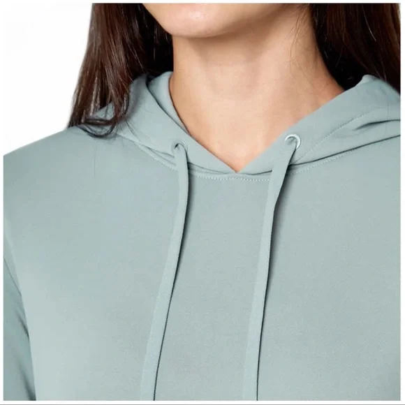 Mondetta Ladies Hoodie, Green (L) - Picture 5 of 6